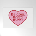 Be Cool Honey Bunny, Funny Saying Welcome Mat Gallery Image 1