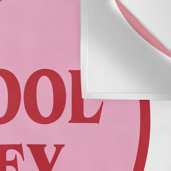 Be Cool Honey Bunny, Funny Saying Wall Tapestry Gallery Image 3