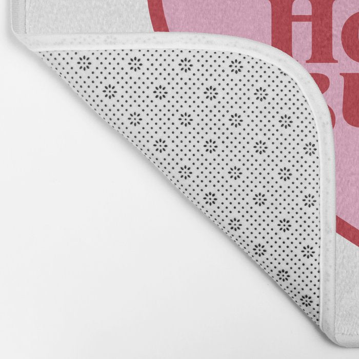 Be Cool Honey Bunny, Funny Saying Bath Mat Gallery Image 2