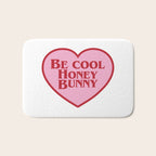 Be Cool Honey Bunny, Funny Saying Bath Mat Gallery Image 1