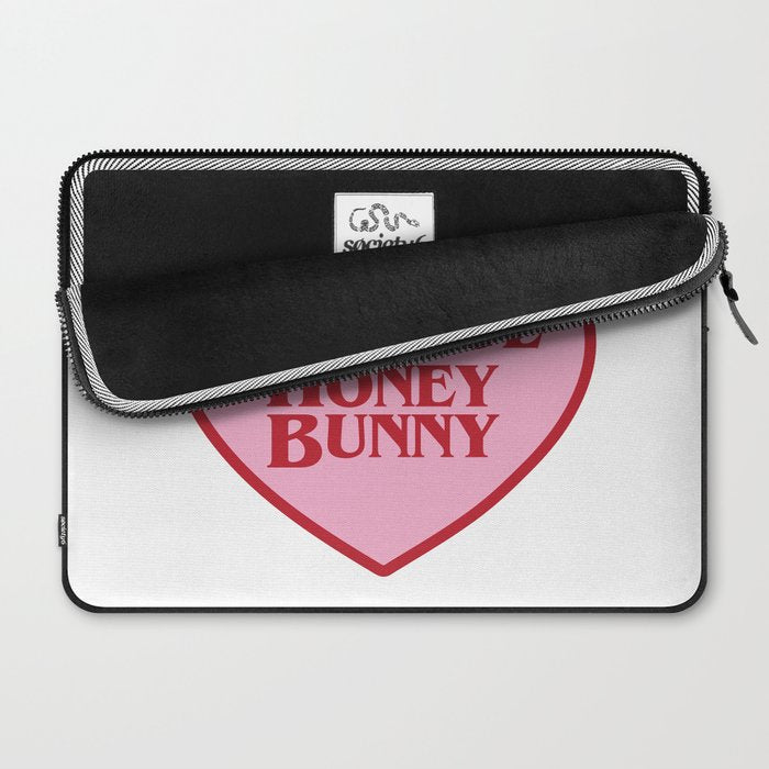 Be Cool Honey Bunny, Funny Saying Laptop Sleeve Gallery Image 2