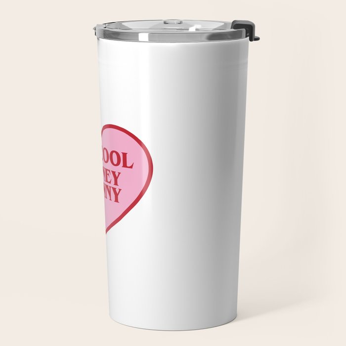 Be Cool Honey Bunny, Funny Saying Travel Mug Gallery Image 2