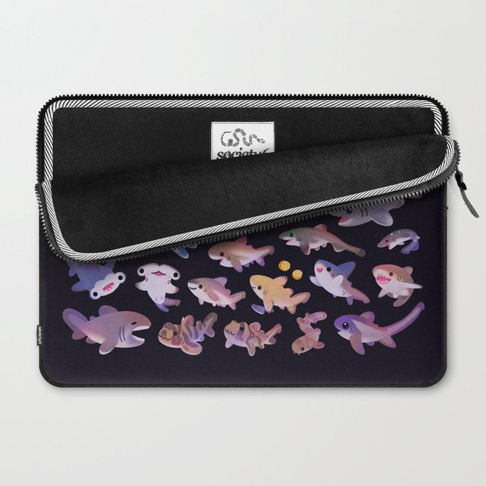 Shark day 2 Laptop Sleeve Gallery Image 2