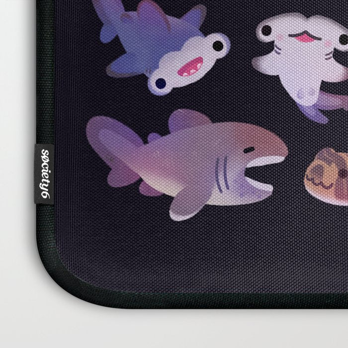 Shark day 2 Laptop Sleeve Gallery Image 3