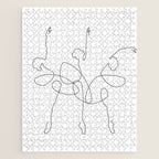 Ballet x 3 Jigsaw Puzzle Gallery Image 1