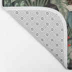 Tropical Black Panther Bath Mat Gallery Image 2