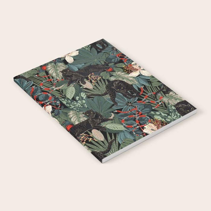Tropical Black Panther Notebook Gallery Image 2