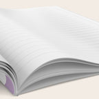 Smiley Face Daisies (Purple) Notebook Gallery Image 2