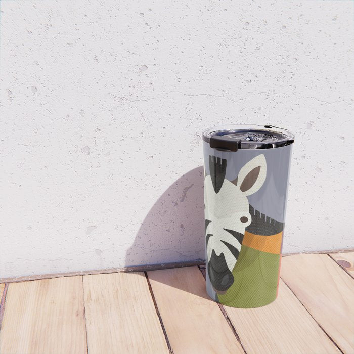 Zebra Travel Mug Gallery Image 4