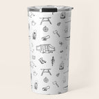 Simple Camping Travel Mug Gallery Image 1