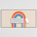 Rainbow Friends Desk Mat Gallery Image 1
