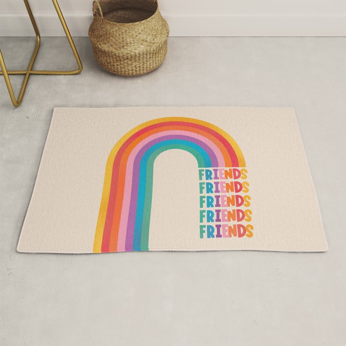 Rainbow Friends Rug Gallery Image 1