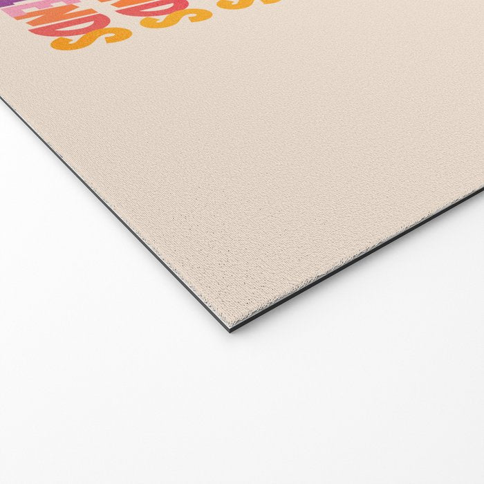Rainbow Friends Welcome Mat Gallery Image 2