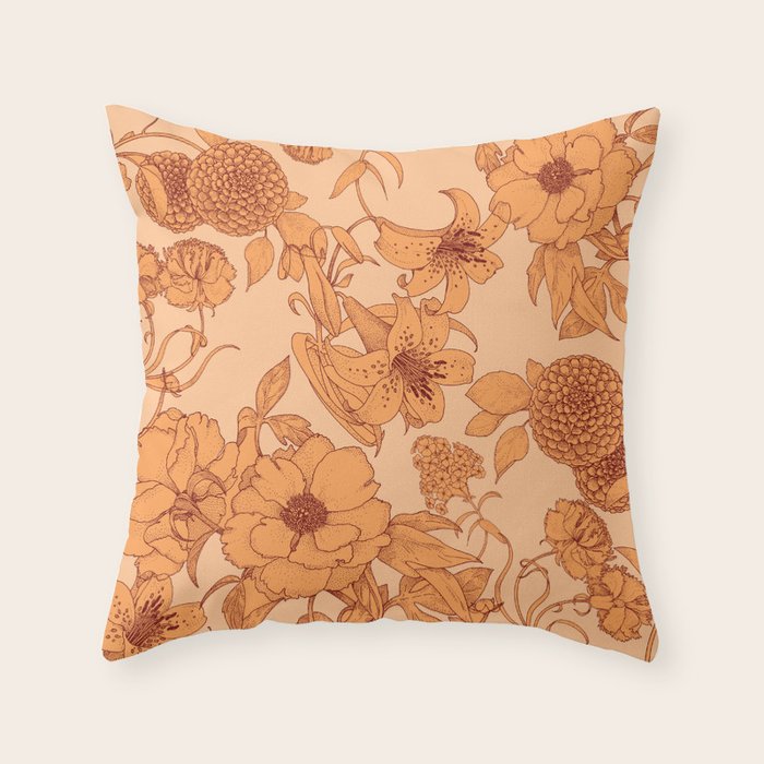 Art Nouveau IV Throw Pillow Gallery Image 6