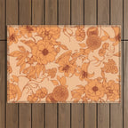 Art Nouveau IV Outdoor Rug Gallery Image 1