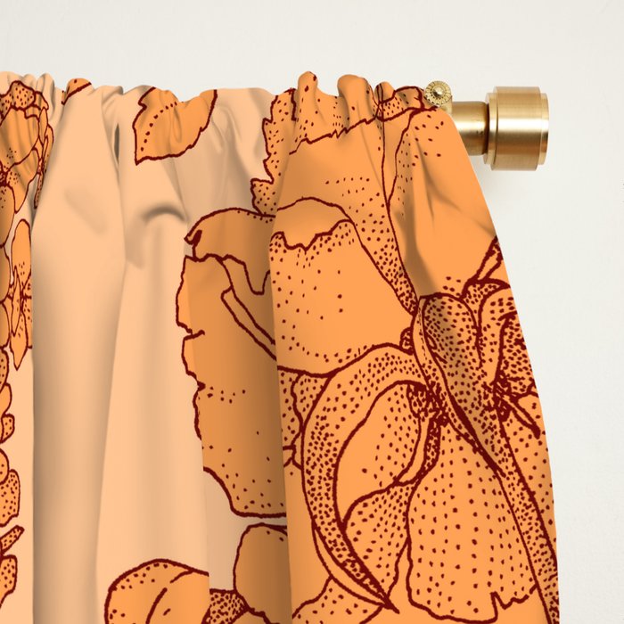 Art Nouveau IV Window Curtain Gallery Image 2