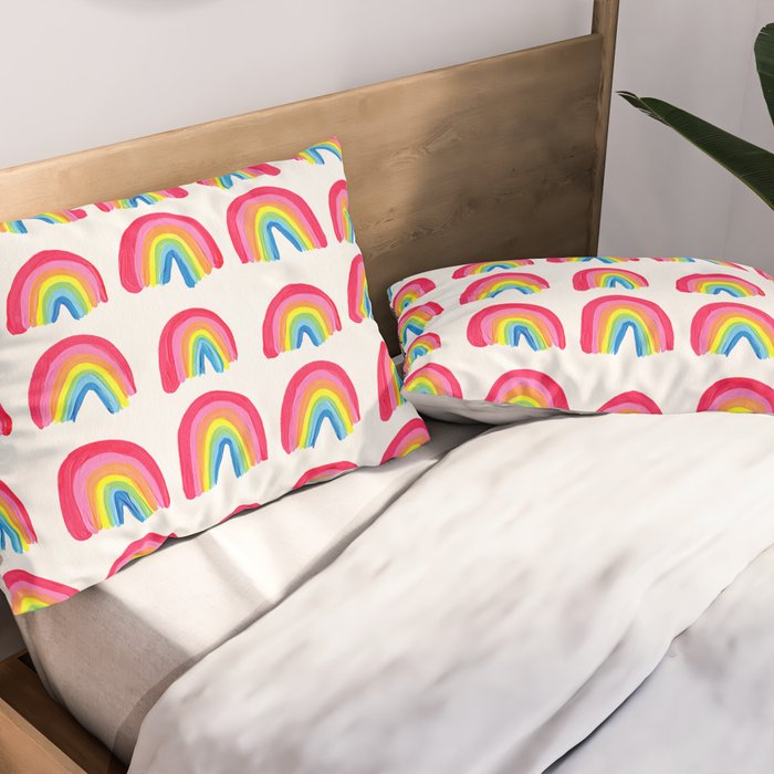 Rainbow Collection â Classic Palette Pillow Sham Gallery Image 2