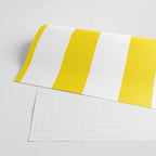 Large Yellow And White Stripes Fresh Mood #decor #society6 #buyart Wrapping Paper Gallery Image 2