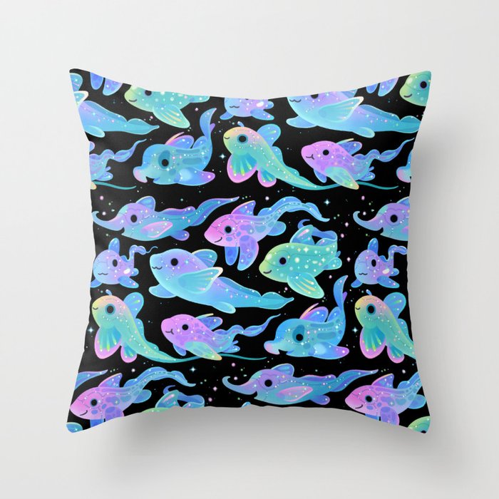 Chimaera - dark Throw Pillow Gallery Image 1