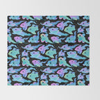 Chimaera - dark Throw Blanket Gallery Image 2