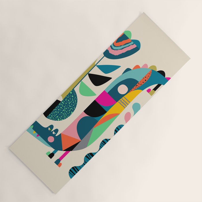 Mr crocodile Yoga Mat Gallery Image 1