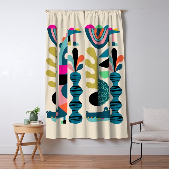 Mr crocodile Window Curtain Gallery Image 5