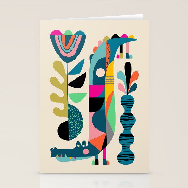 Mr crocodile Stationery Card Gallery Image 1