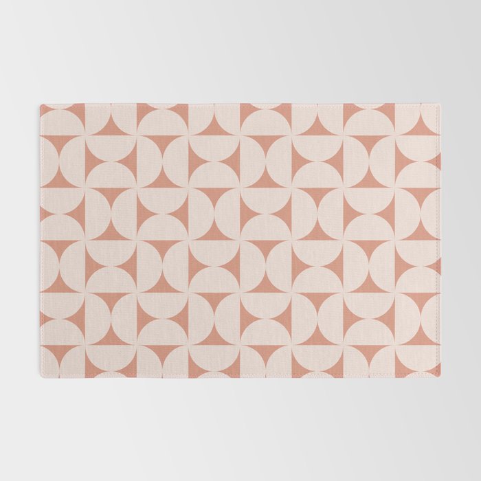 Bauhaus Mid Century Modern Geometric Pattern XIII Rug Gallery Image 2