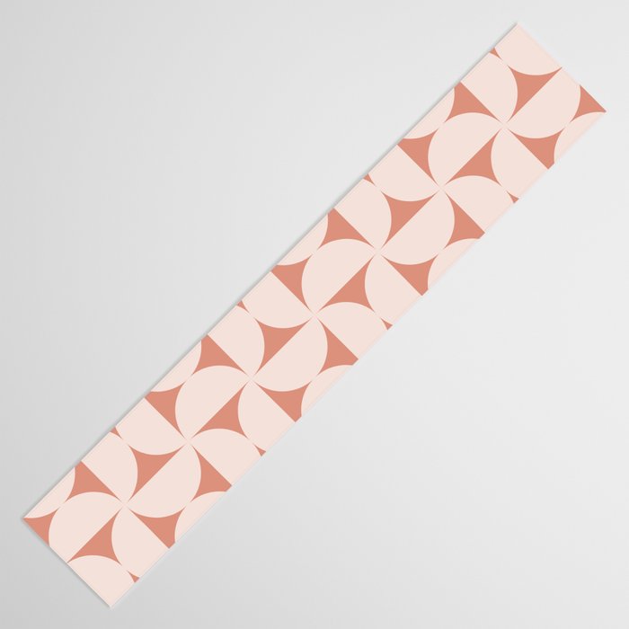 Bauhaus Mid Century Modern Geometric Pattern XIII Table Runner Gallery Image 3