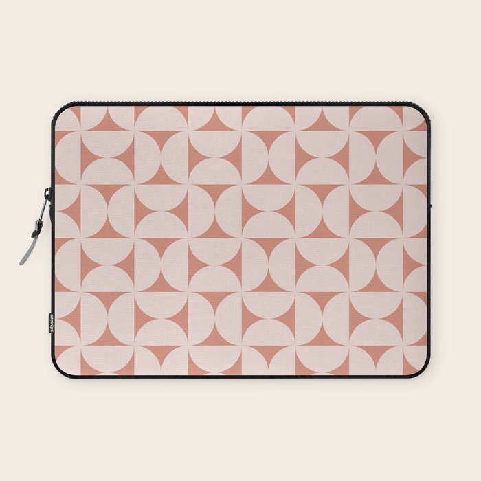 Bauhaus Mid Century Modern Geometric Pattern XIII Laptop Sleeve Gallery Image 1