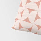 Bauhaus Mid Century Modern Geometric Pattern XIII Pillow Sham Gallery Image 4