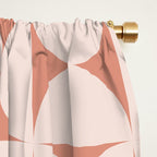 Bauhaus Mid Century Modern Geometric Pattern XIII Window Curtain Gallery Image 2