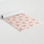 Bauhaus Mid Century Modern Geometric Pattern XIII Yoga Mat Gallery Image 2