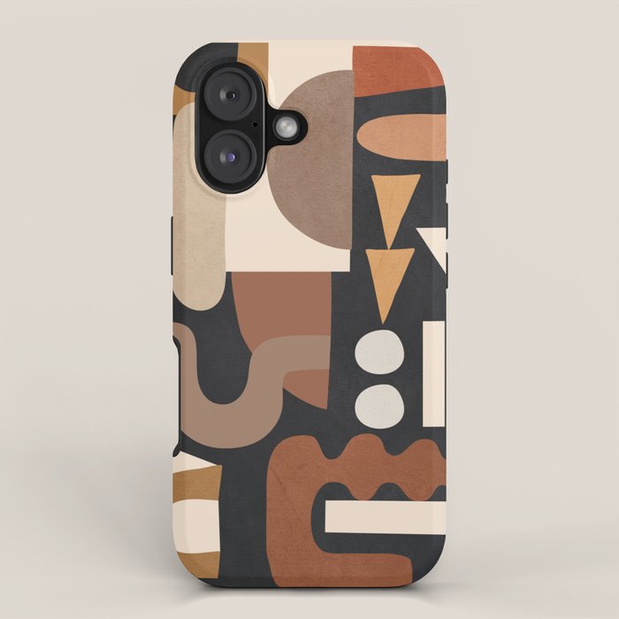 Modern Abstract Art 44 iPhone Case Gallery Image 1