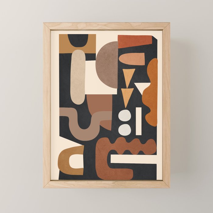 Modern Abstract Art 44 Mini Art Print Gallery Image 1
