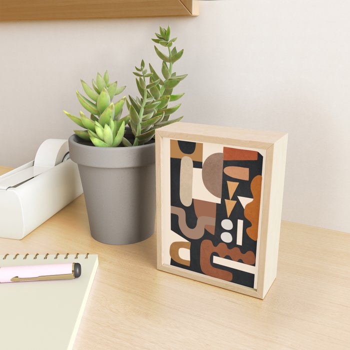 Modern Abstract Art 44 Mini Art Print Gallery Image 2