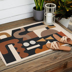Modern Abstract Art 44 Outdoor Rug Gallery Image 2