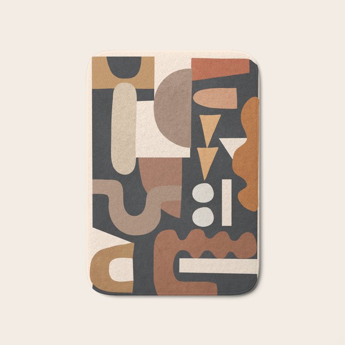 Modern Abstract Art 44 Bath Mat Gallery Image 1
