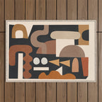 Modern Abstract Art 44 Outdoor Rug Gallery Image 1