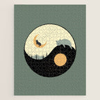 Hidden cat 36 yin yang balance Jigsaw Puzzle Gallery Image 1