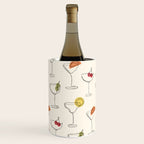 Retro Cocktails Wine Chiller Gallery Image 3