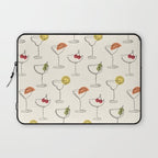 Retro Cocktails Laptop Sleeve Gallery Image 1
