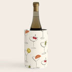 Retro Cocktails Wine Chiller Gallery Image 1