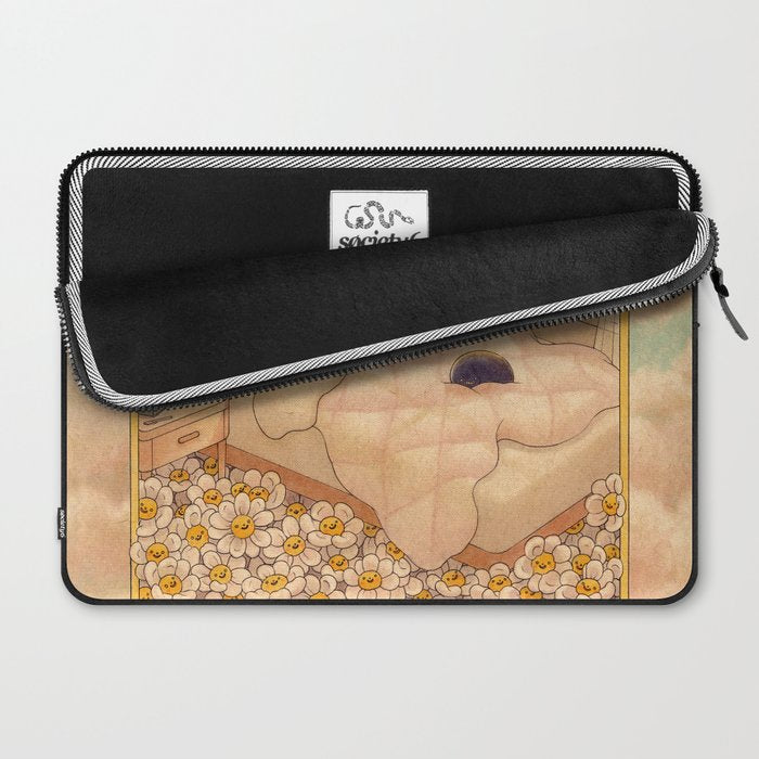Bed in the Clouds Laptop Sleeve Gallery Image 2