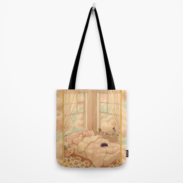 Bed in the Clouds Tote Bag Gallery Image 2