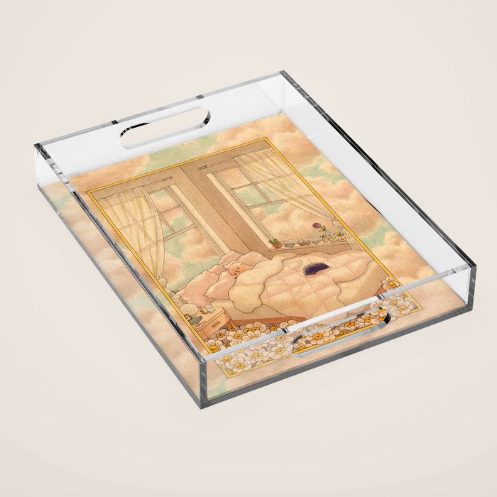 Bed in the Clouds Acrylic Tray Gallery Image 1
