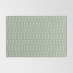 Dragonfly Pattern V Sage Green Rug Gallery Image 2