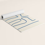 Abstract line art 16 Yoga Mat Gallery Image 2