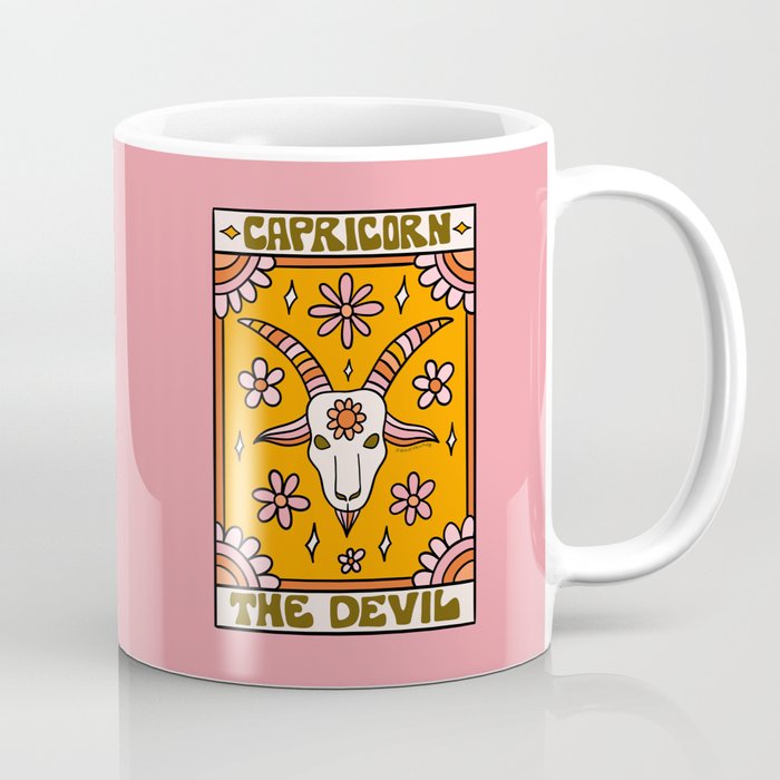Capricorn Tarot Card Coffee Mug Gallery Image 1