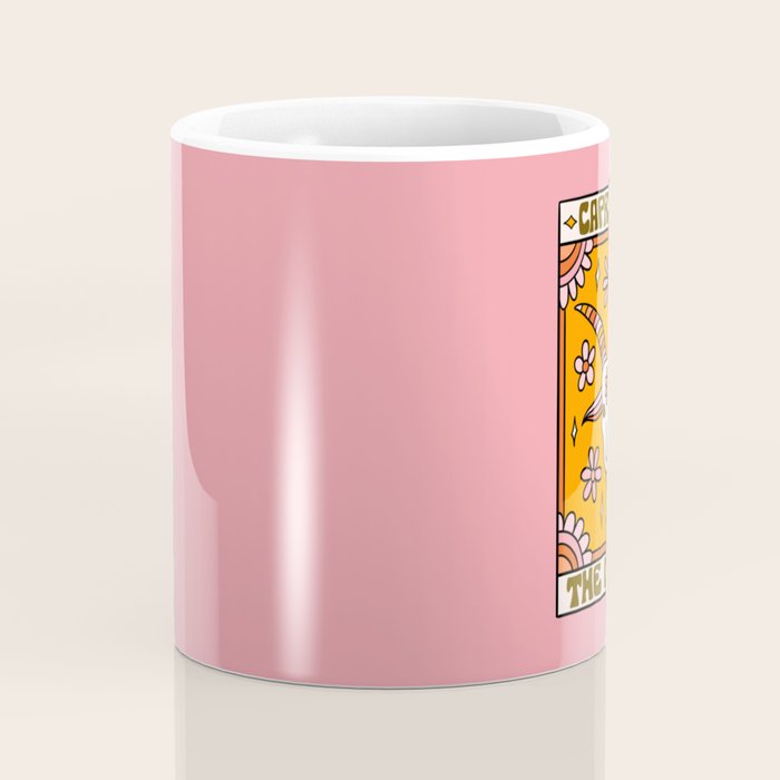 Capricorn Tarot Card Coffee Mug Gallery Image 4